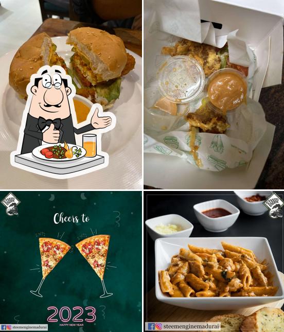 Food at Steem engine - Uthangudi