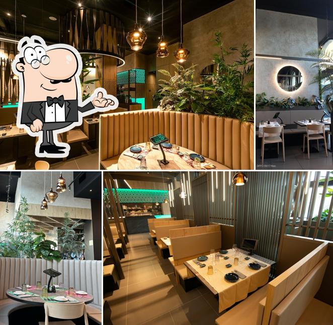 Dai un'occhiata agli interni di Sushiko