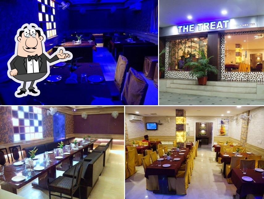 The interior of The Treat