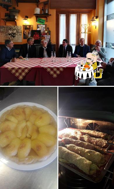 Questa è la immagine che mostra la cibo e tavolo da pranzo di Trattoria Vineria Bellini