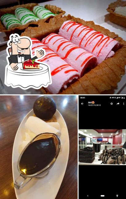 Roll Over offers a range of desserts