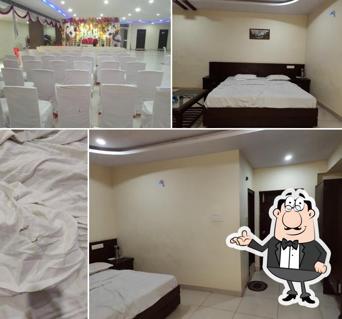 The interior of Hotel Anand Grand Fort
