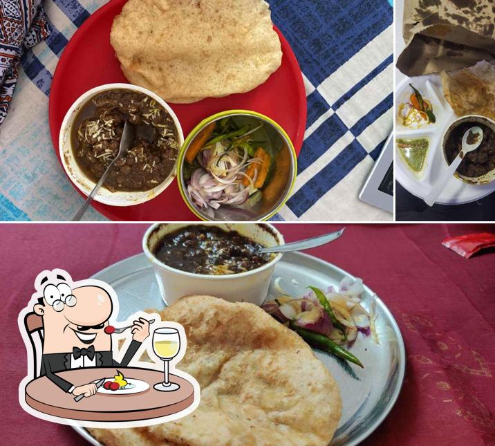Food at Sagar chole bhature