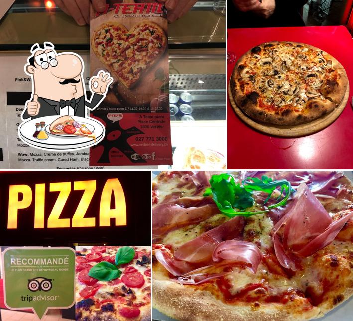 Prenditi tra le molte varianti di pizza