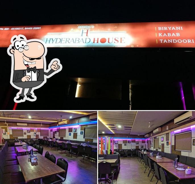 Check out how Aroma's Hyderabad House looks inside