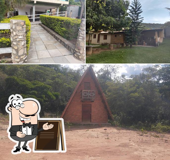 a área exterior é uma característica importante do CHALÉS PONTA DA SERRA