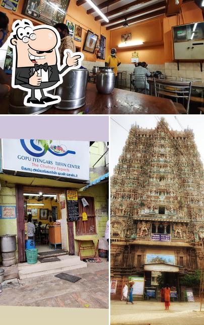 See this pic of Gopu Iyengar
