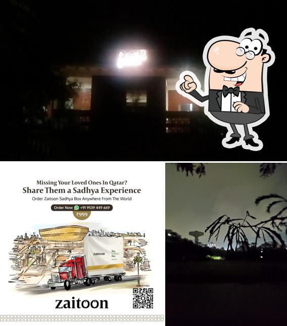 The exterior of Zaitoon