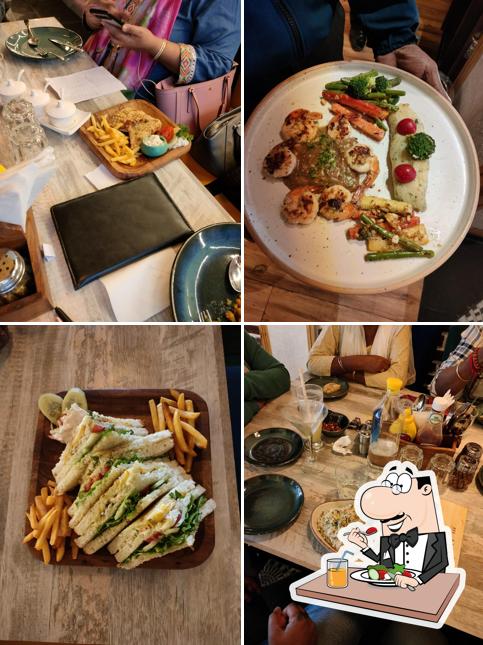Meals at Culture Cafe bar and restaurant