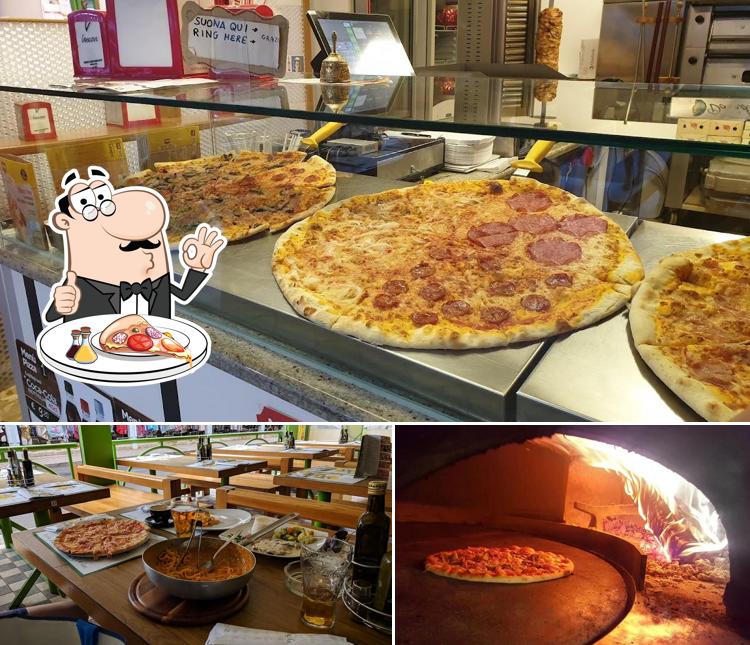 Scegli tra le svariate varianti di pizza