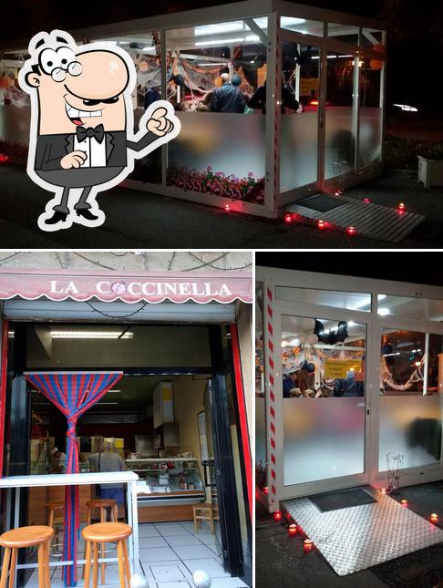 Gli interni di La Coccinella