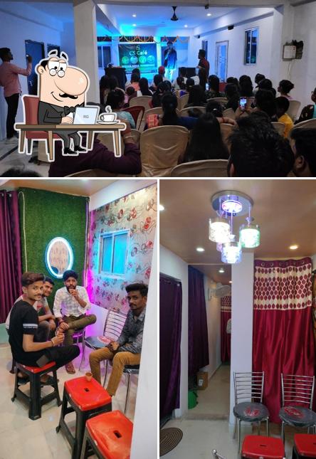 The interior of 1 ️ CS Cafe