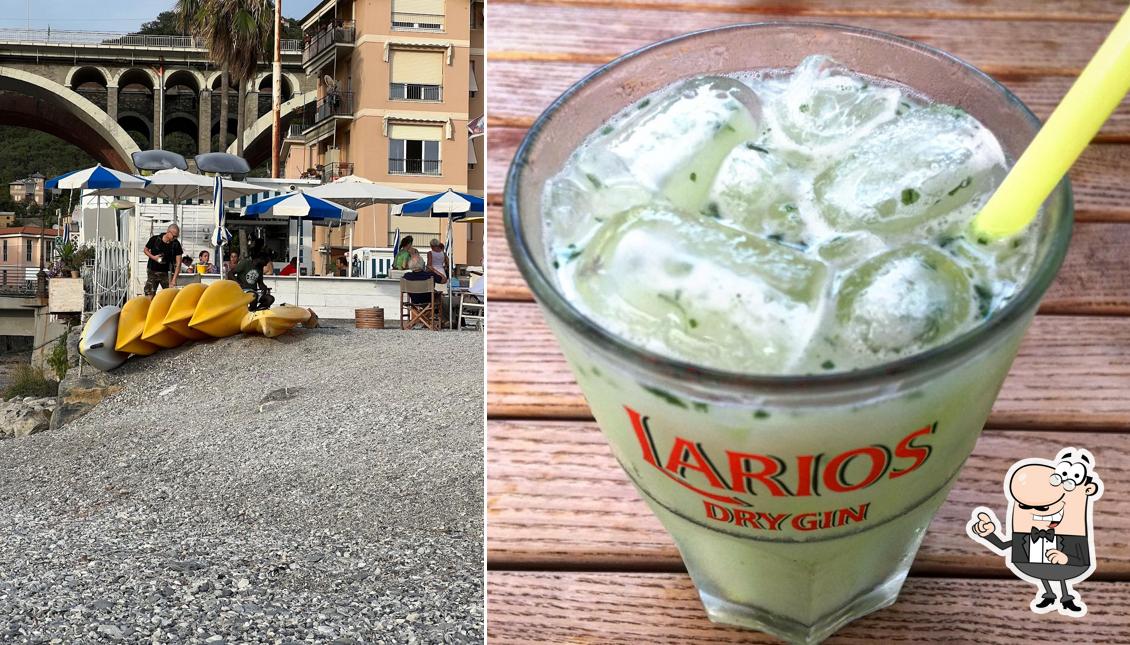 Gli interni di Il chiosco di sori