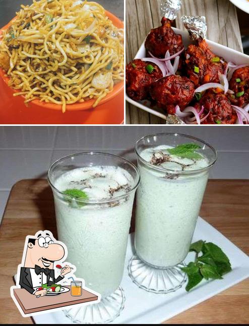 Among different things one can find food and beverage at Cafe Azaad-e-Hind