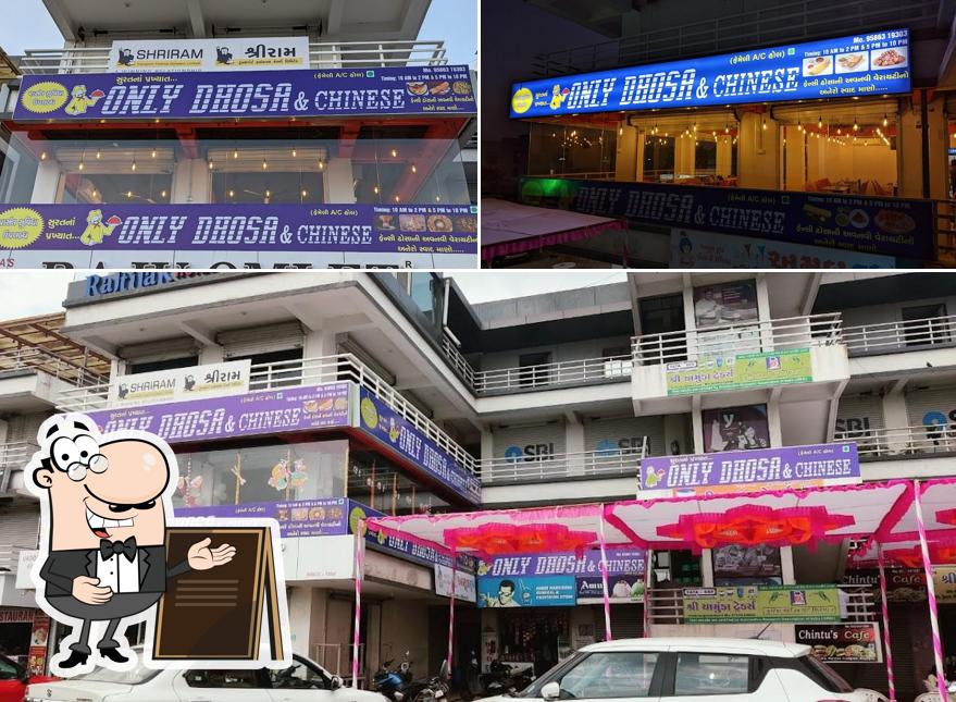 The exterior of Only Dhosa & Chinese