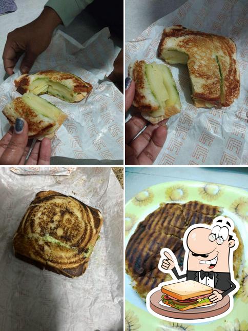 Grilled cheese sandwich at Pamya Fast Food