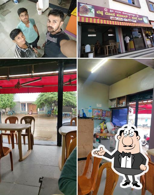 Check out how Sri Kottureshwara Benne Dose hotel looks inside