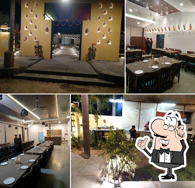 The interior of Vaikunth Village Restaurant