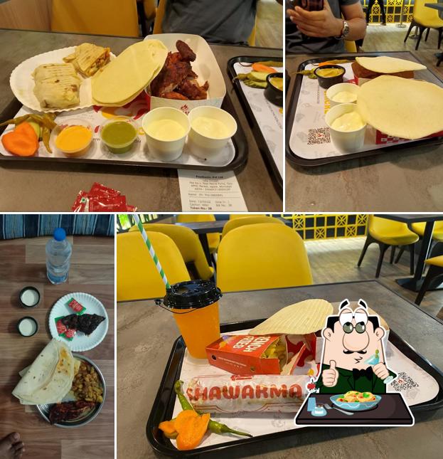 Food at Yalla Chicken