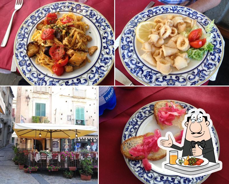 Cibo al Ristorante Tre Fontane