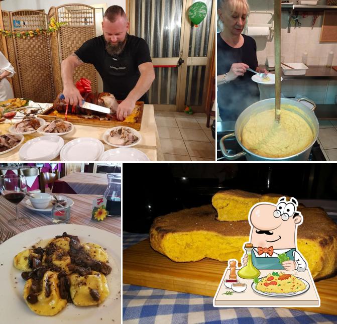Cibo al Ristorante da Franco e Amalia