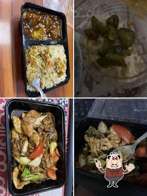 Food at Tangra Express