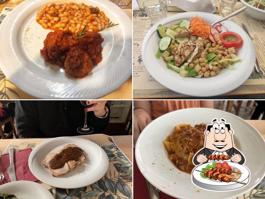 Platti al Osteria dei Mercanti