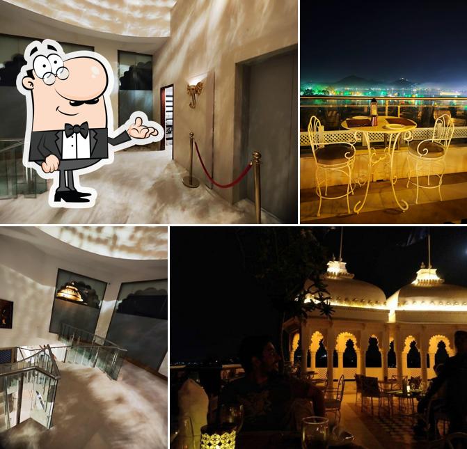 Check out how Aravli Lake View Restaurant & Bar looks inside