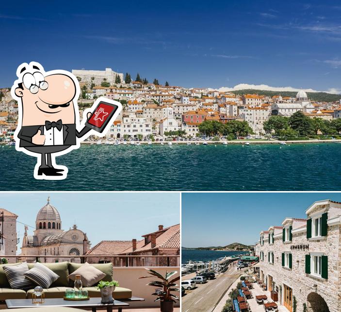 Goditi la vista dall'area esterna di Armerun Heritage Hotel & Residences