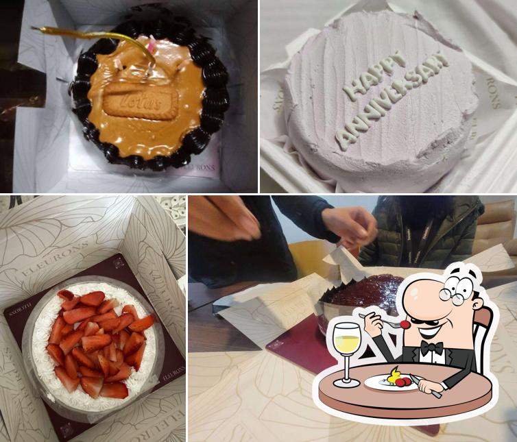 Chocolate mousse at Fleurons - Handcrafted Cakes And Brownies