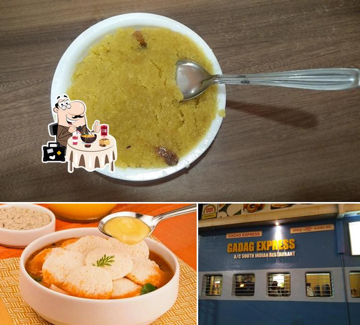 Meals at Gadag Express