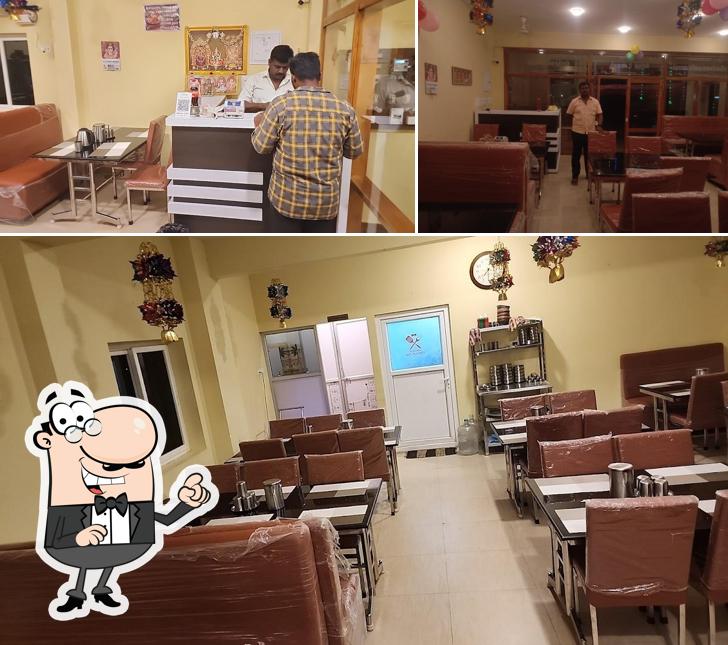 The interior of KISANTH GUESTHOUSE - 10 Luxury AC Rooms & KIRITHI AC RESTAURANT