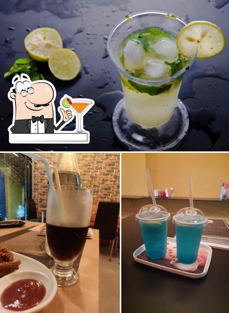 Pick a drink from the menu