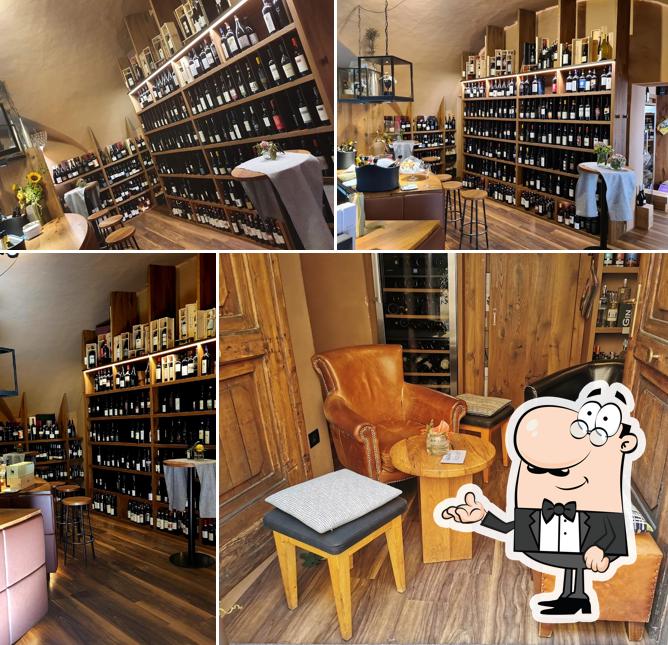 Gli interni di Lisa Wineboutique