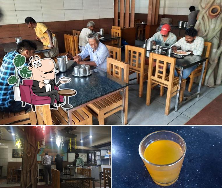 The picture of Nandhu Hotel’s interior and food