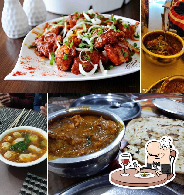Food at Pal Dhaba