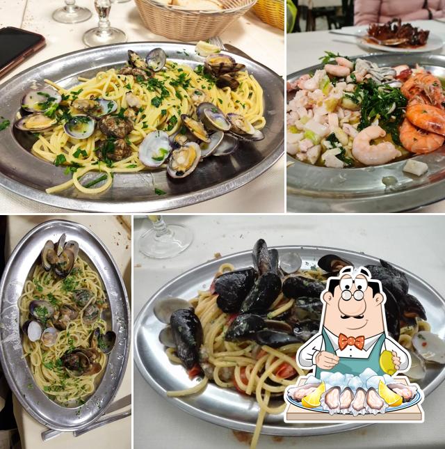 Pizzeria da Gabriele offre un'ampia gamma di pasti di mare