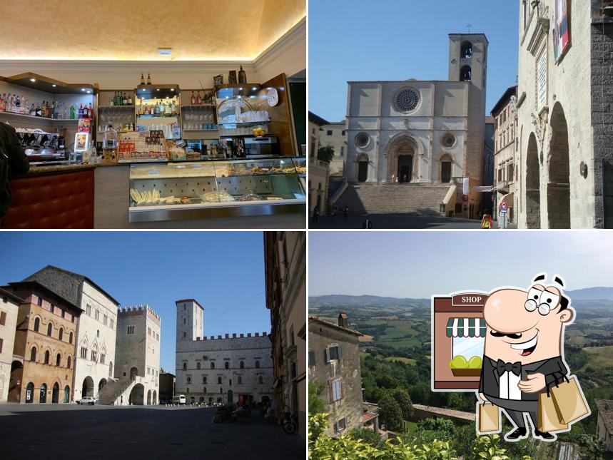 Gli esterni di Gran Caffè Todi