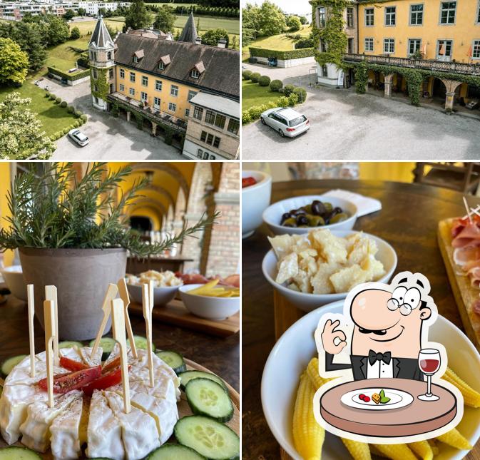 La foto di cibo e esterno da Harrys WeinWelt - Vinothek