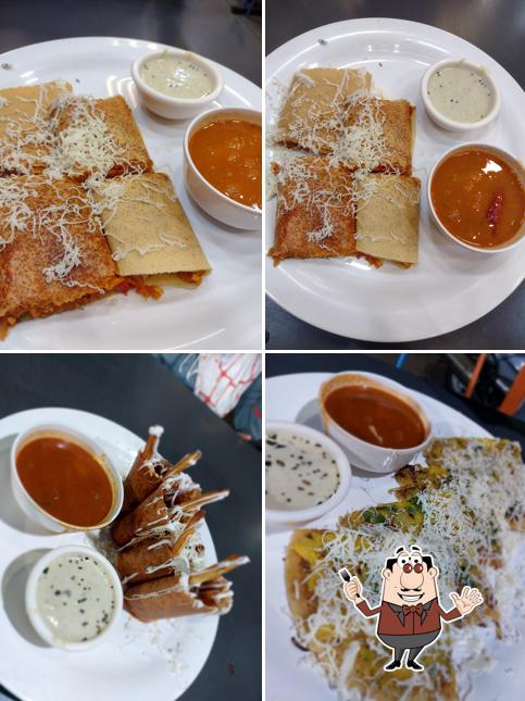 Meals at Charcoal Dosa Hub