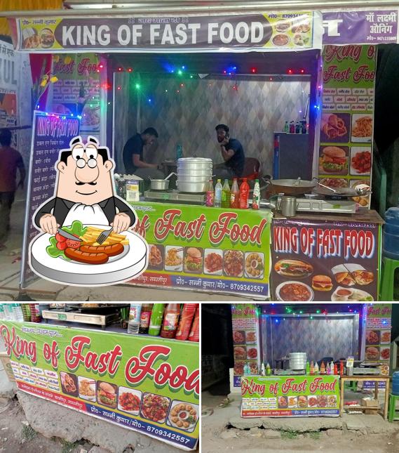 Food at King of fast food