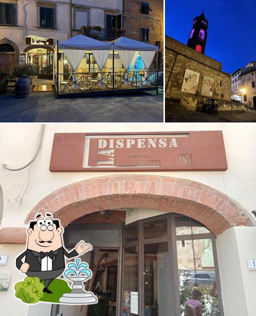 Gli esterni di La Dispensa Osteria Enoteca