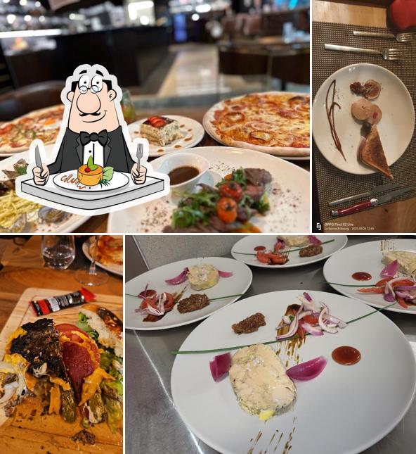 Platti al Restaurant Le Gotha