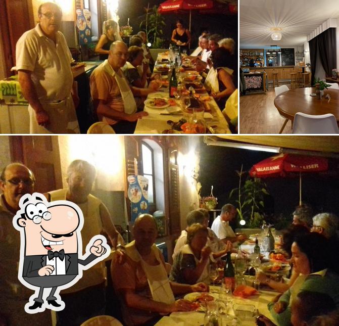 Gli interni di Les Chenevières Restaurant
