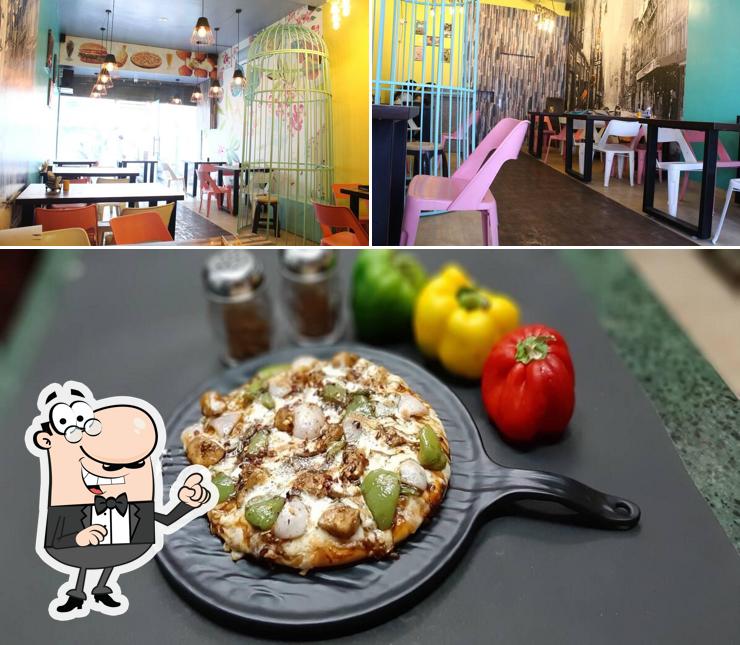 Olympus Cafe & Juice Hub is distinguished by interior and food