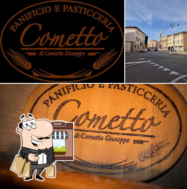 Gli esterni di Panificio & Pasticceria Artigianale Cometto Giuseppe