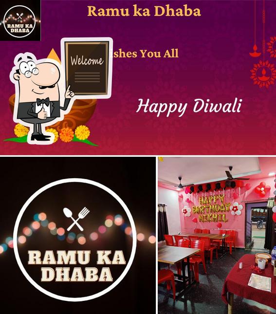 Here's a pic of Ramu ka Dhaba (Raju Dhaba)