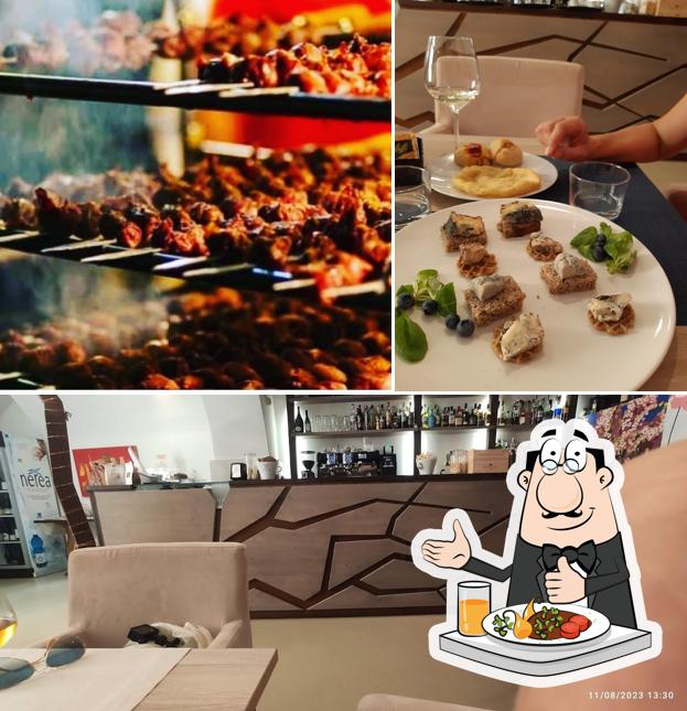 La cibo e bevanda del ristorante