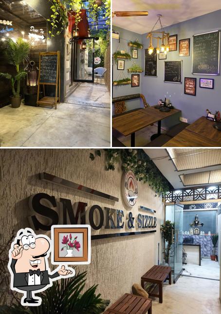 Check out how Smoke & Sizzle looks inside