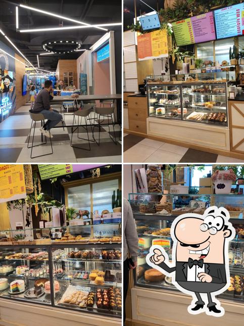 Gli interni di Vintro Pancake & Waffle house